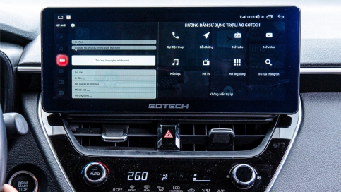 Màn hình Android ô tô Hyundai SantaFe | Gotech GT Evo 